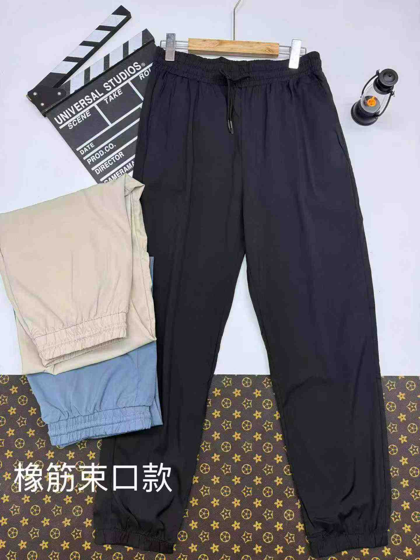 Calças de Esporte Casual de Seda Gelo para Homens, Total de aproximadamente 37730 peças - Image 7