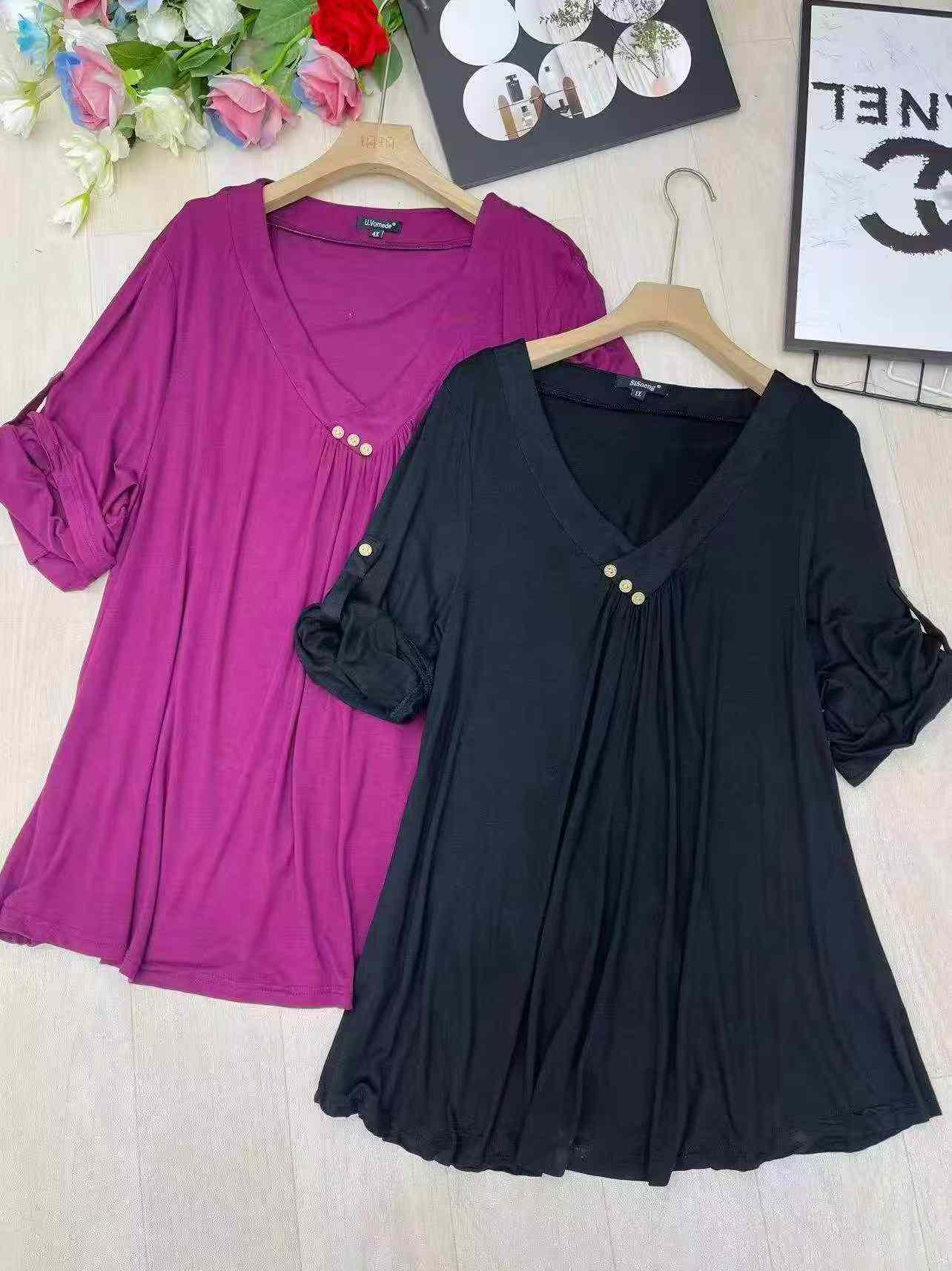 Foreign Trade Loose Short Sleeve T-shirts, Total 984 Pieces - Image 4