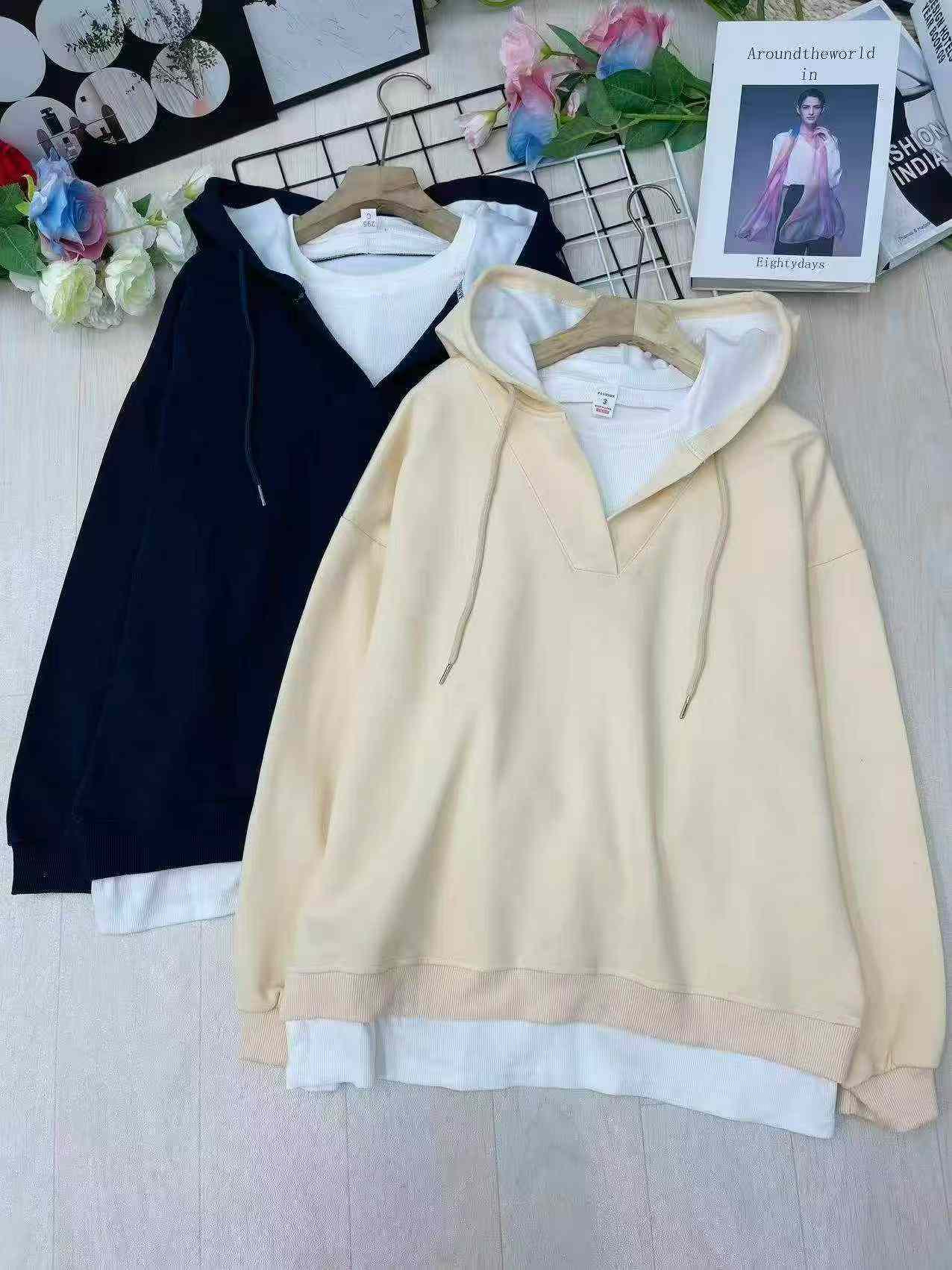 Lightweight Sweatshirts, 204 Pieces, Sizes M-2XL - Image 3