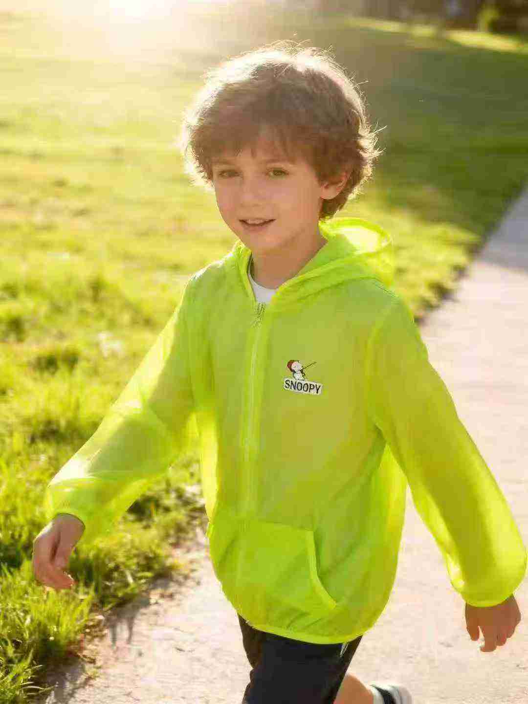 Snoopy Unisex Kids Printed Hooded Sun Protection Jacket About 8000 Pcs - Image 3