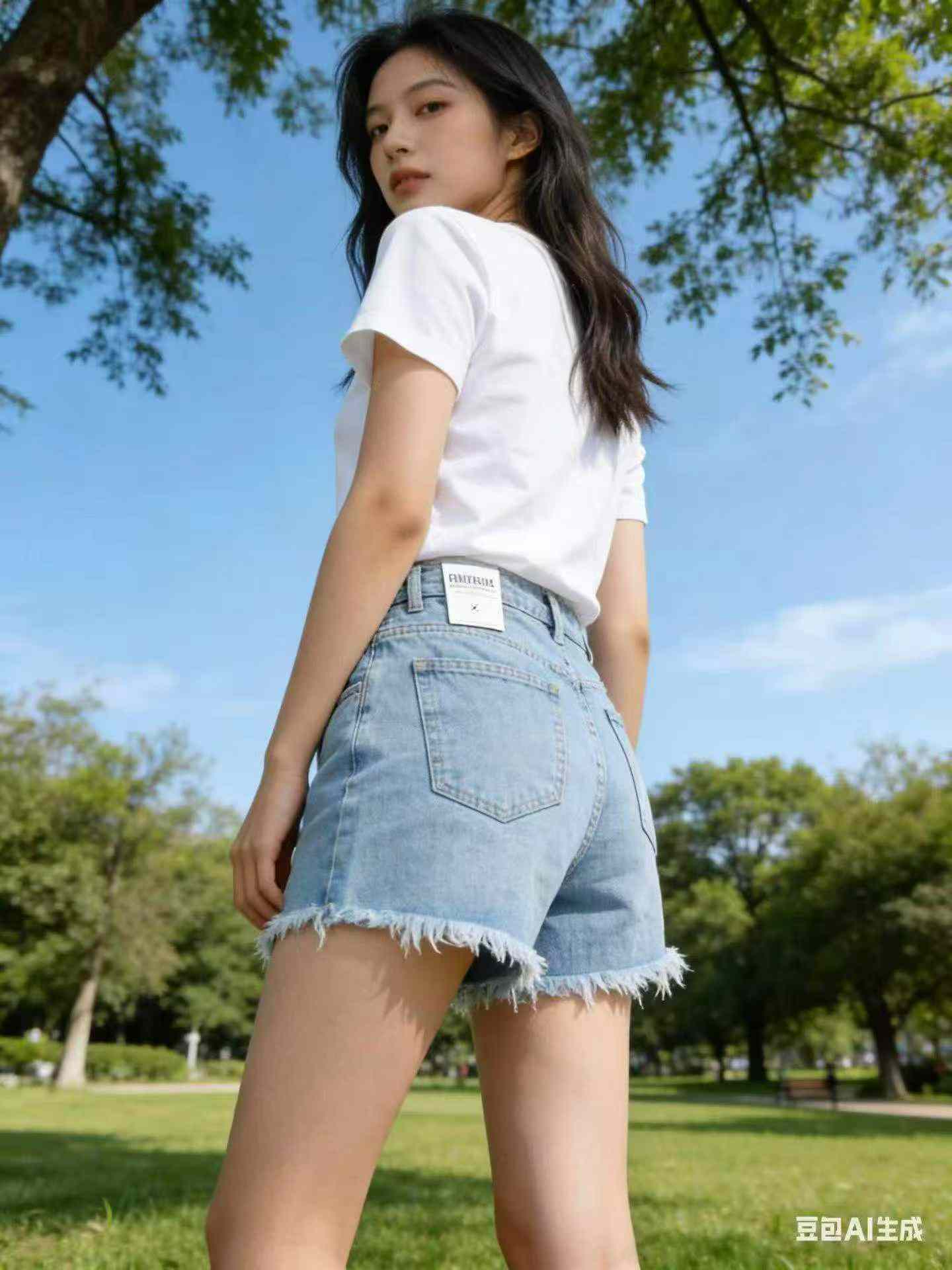 125 Pieces Whole Lot Casual Women's Denim Shorts - Image 3