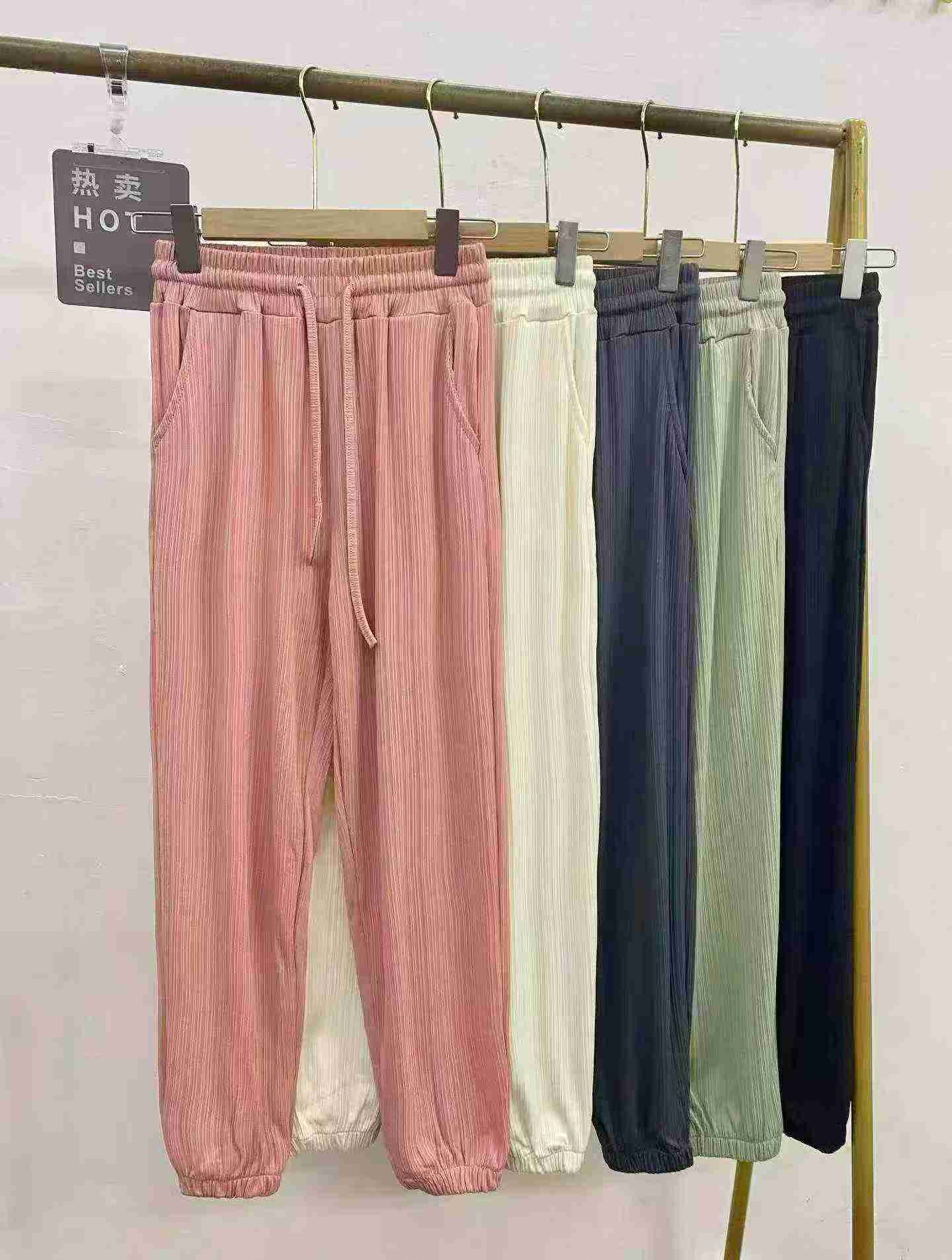 Vipande 330 vya Suruali za Jogger za Kawaida za Hariri ya Barafu - Image 3
