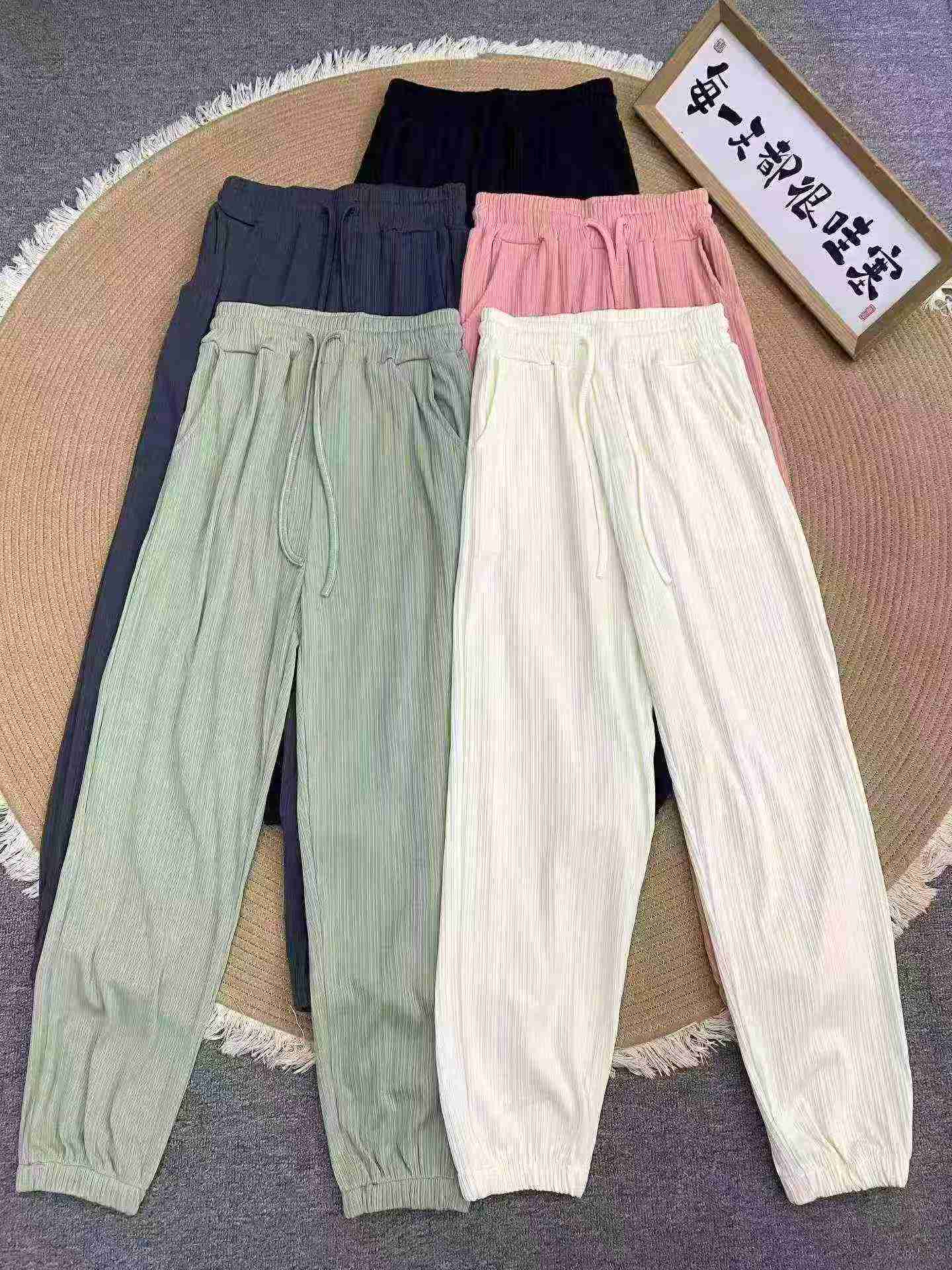 Vipande 330 vya Suruali za Jogger za Kawaida za Hariri ya Barafu - Image 4
