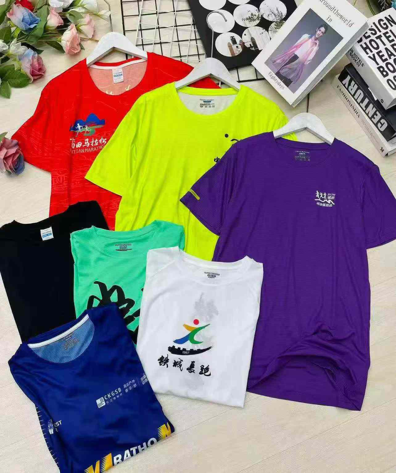 Quick Dry Sports Short Sleeve T-Shirts, Total 3192 Pieces - Image 5