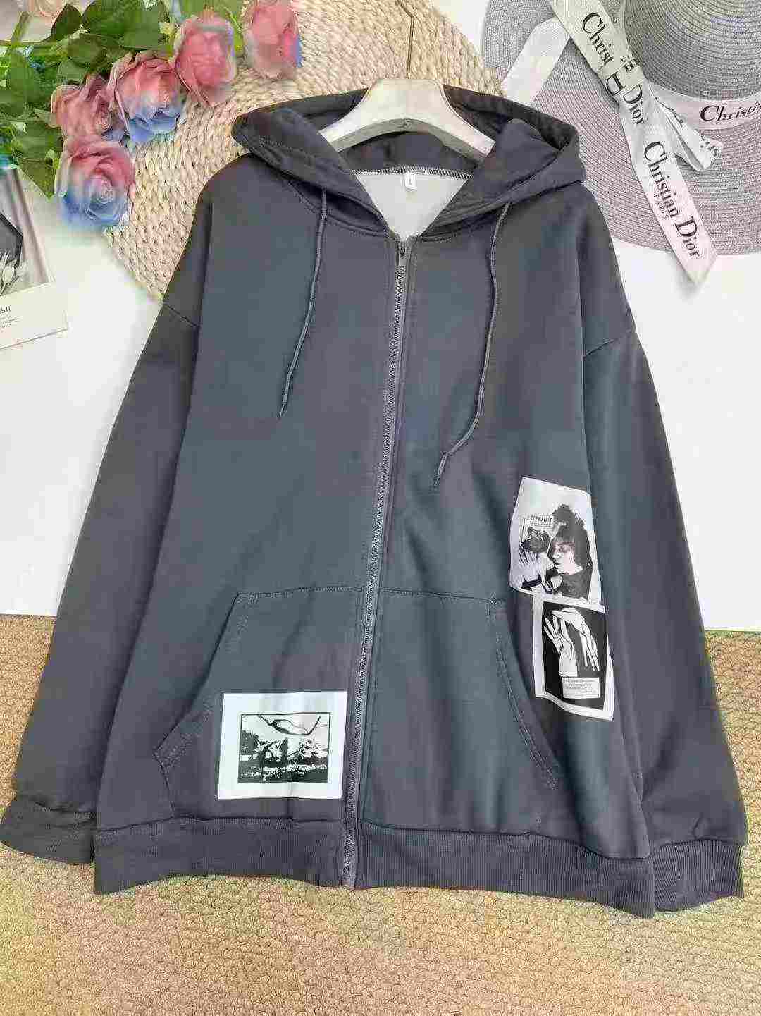 Fleece Thickened Zip Up Hoodie, 288 Pieces - Image 6