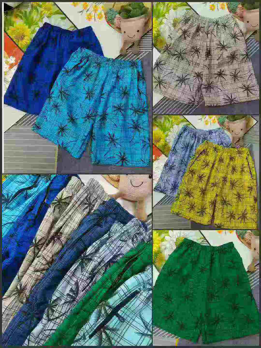 3000 Pcs One Size Men's 5-inch Beach Shorts - Image 8