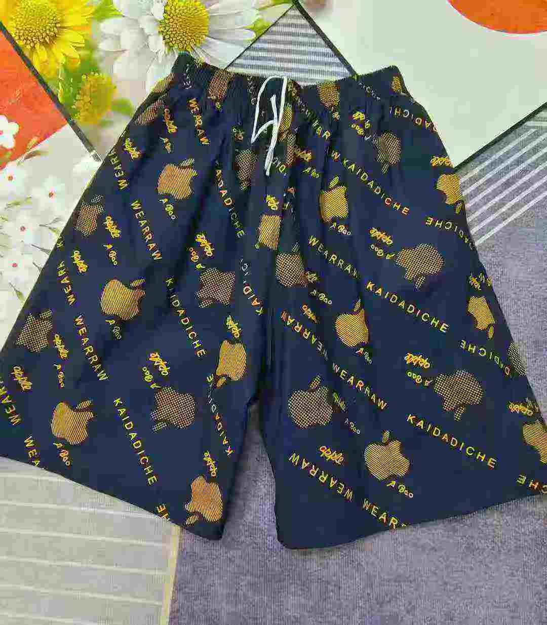 2800 Pcs Summer Thin Men's Loose Plaid Cargo Casual Shorts One Size Individual Pack - Image 8