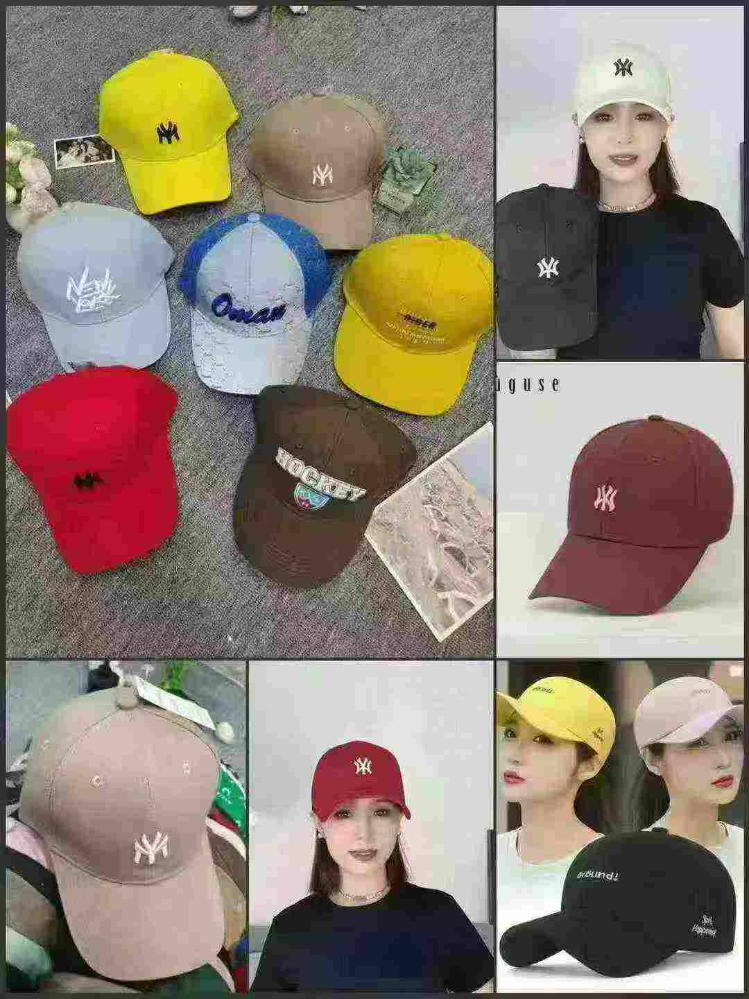 40000 Pieces Mixed Unisex Korean Style Baseball Sun Hats Clearance Wholesale - Image 7