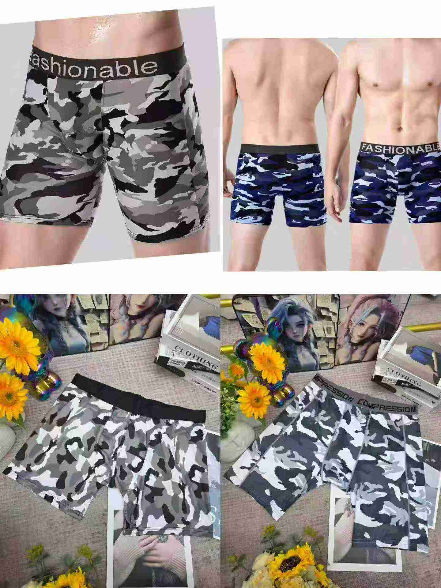 Men's Breathable Compression Sports Fitness Shorts XS-2XL, 300 Pieces, Mixed Small Lots, Individually Packaged - Image 7