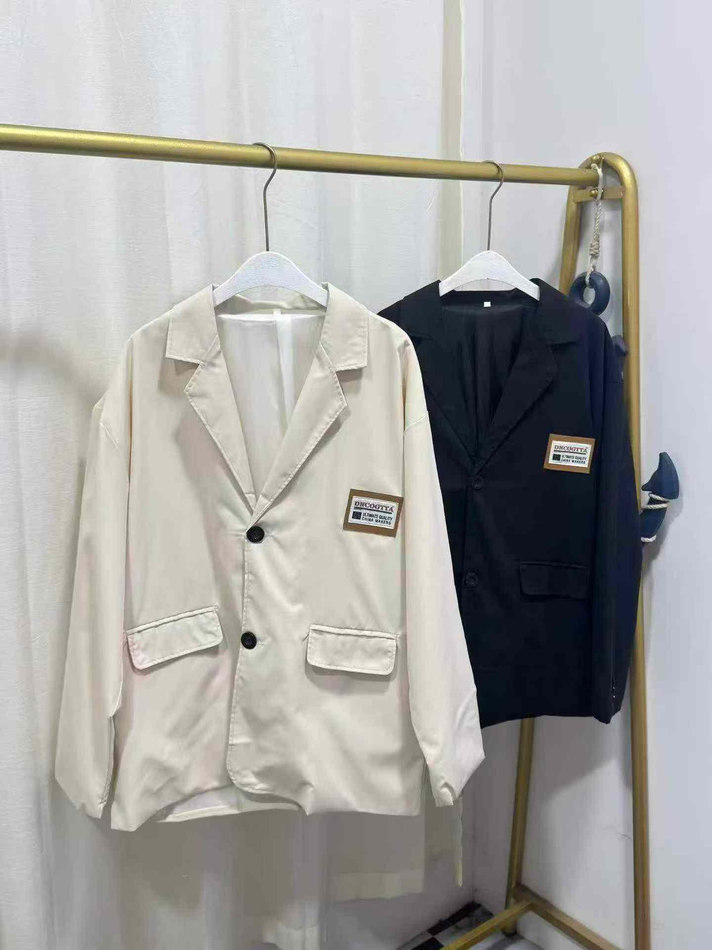 Blaza ya Kike ya Majira ya Masika, Iliyolegea, yenye Ukubwa Mkubwa Sana ya Kawaida, Vipande 709, Ukubwa M-2XL, Kufungwa kwa kila bidhaa kando - Image 2
