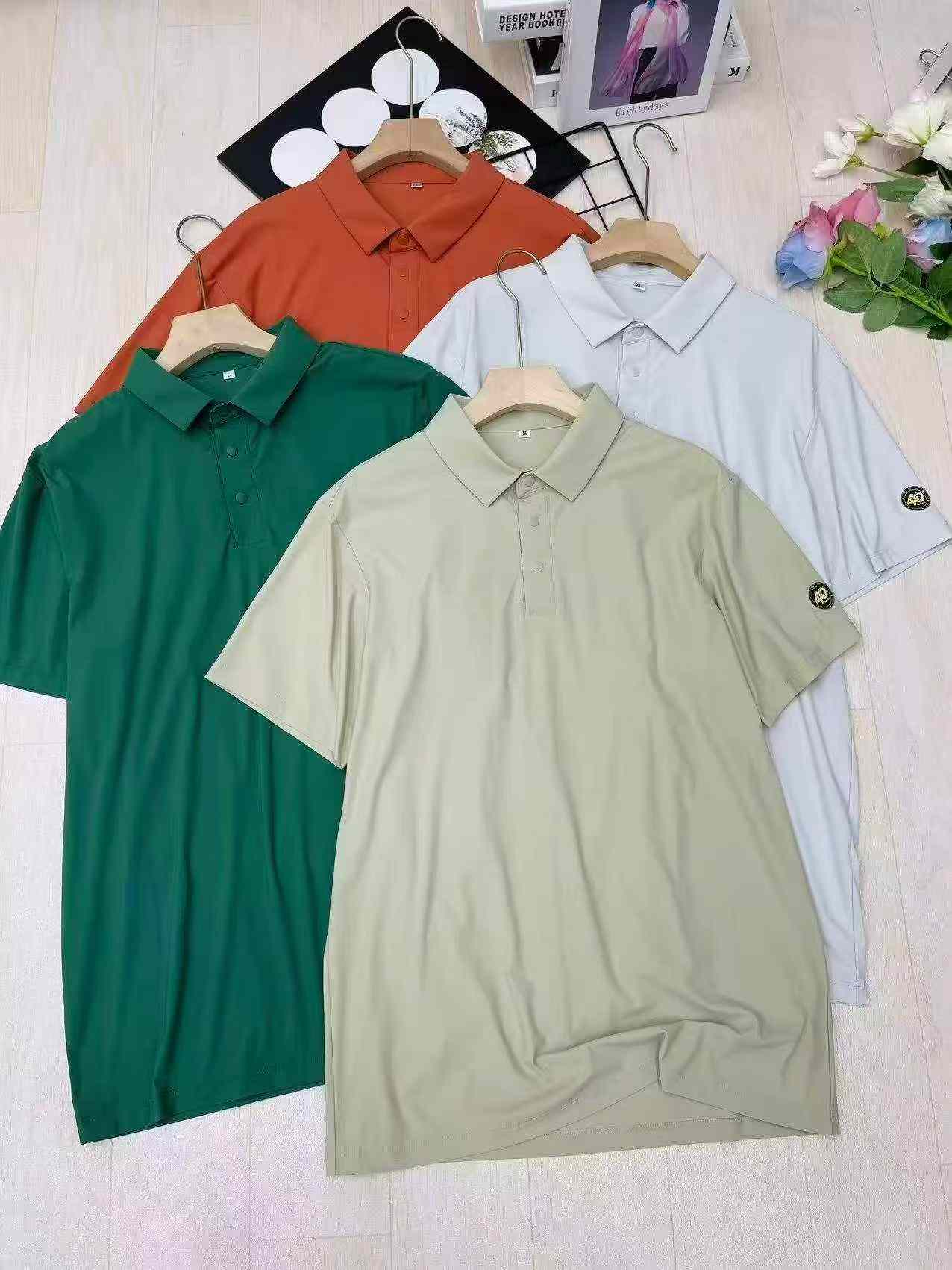 Good Quality Men's Short Sleeve T-shirts, Total 338 Pcs Clearance - Image 9