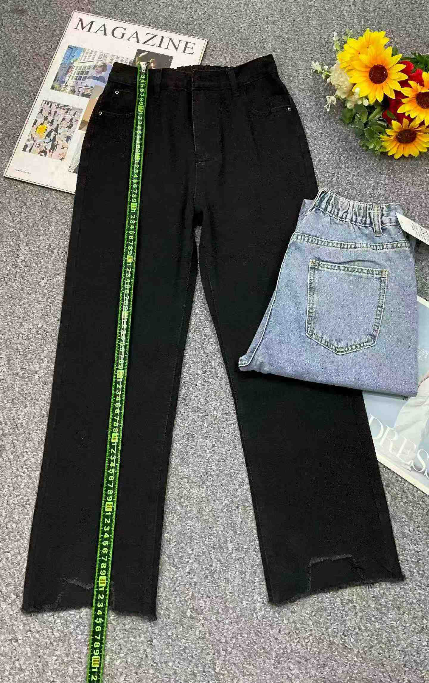 New Vintage Straight Denim Jeans for Spring Summer 460 Pcs - Image 4