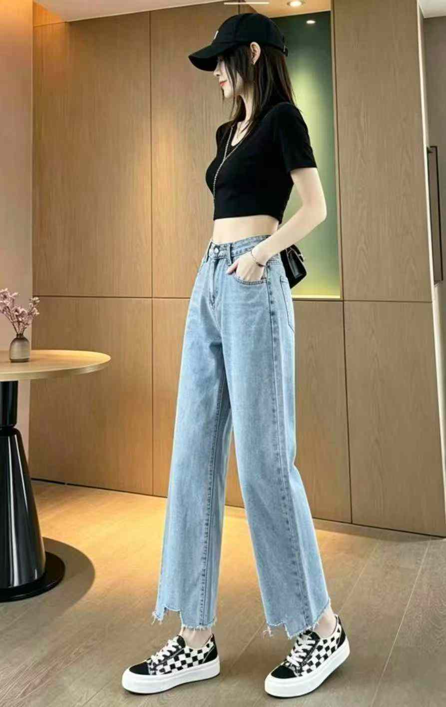 New Vintage Straight Denim Jeans for Spring Summer 460 Pcs - Image 8