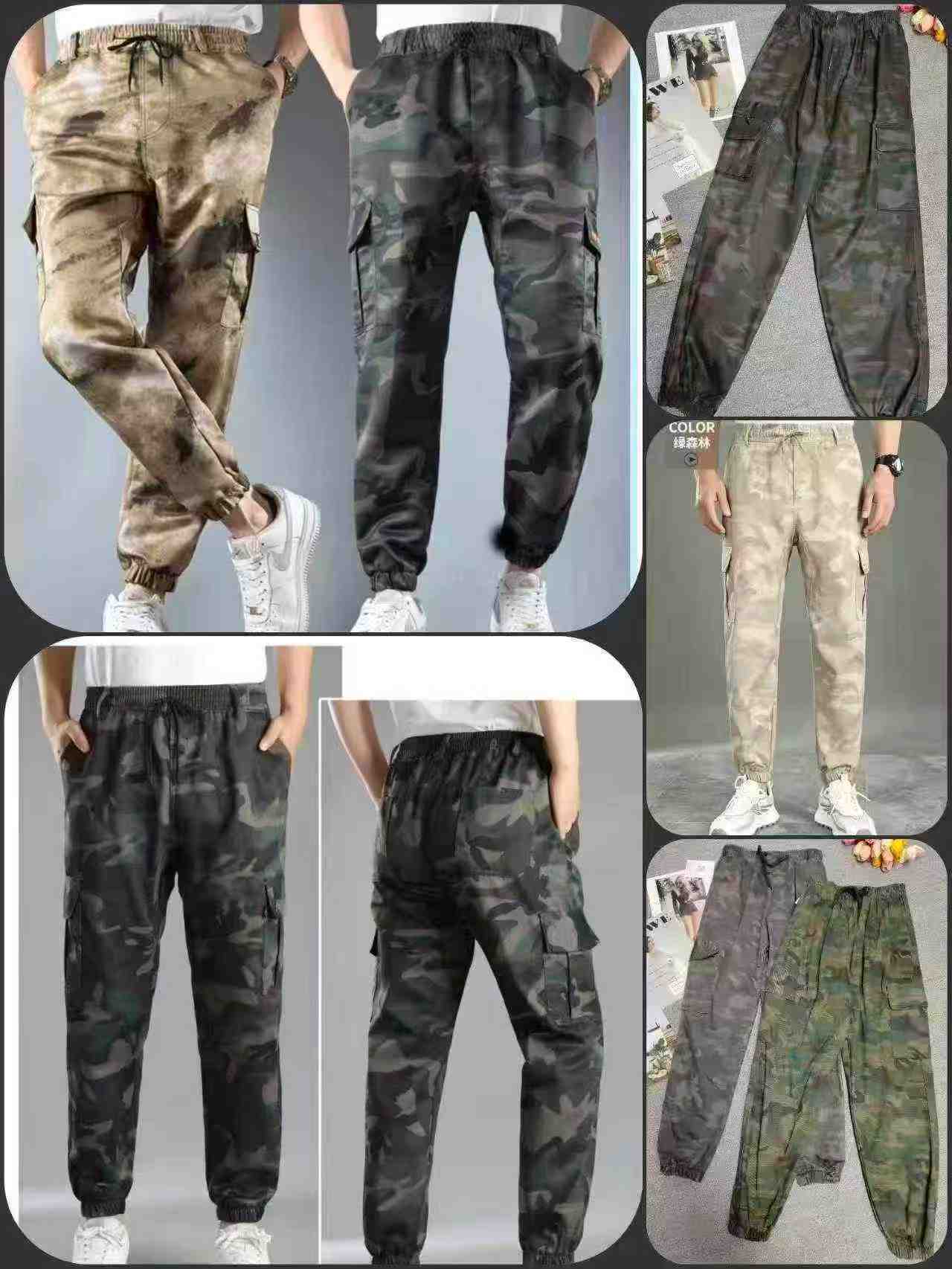 1500 Pcs Camouflage Cargo Pants XL-3XL Individual Packaging - Image 7
