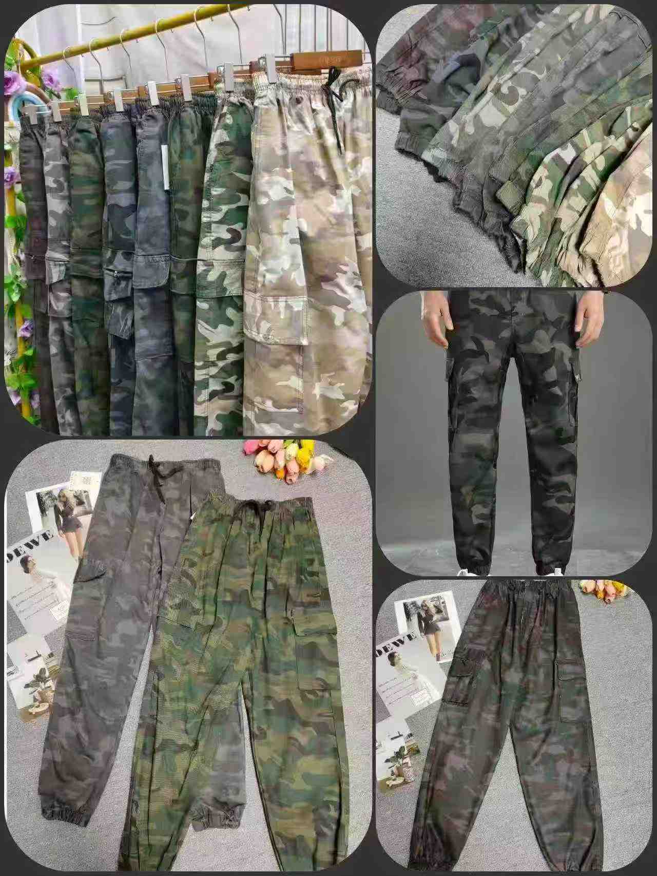1500 Pcs Camouflage Cargo Pants XL-3XL Individual Packaging - Image 9