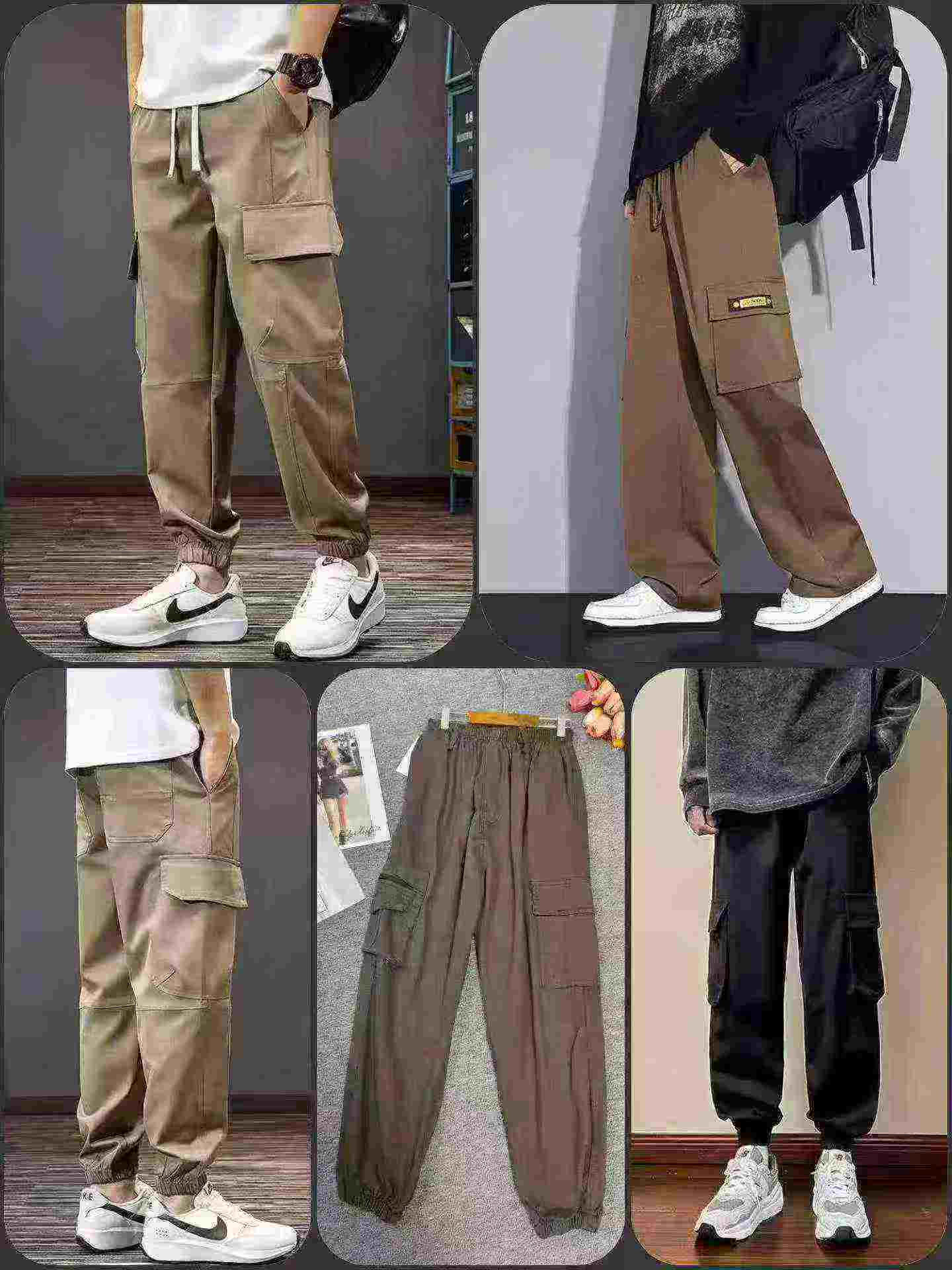 2888 Pieces Cargo Pants Straight & Cuff Sizes XL-3XL Clearance - Image 5