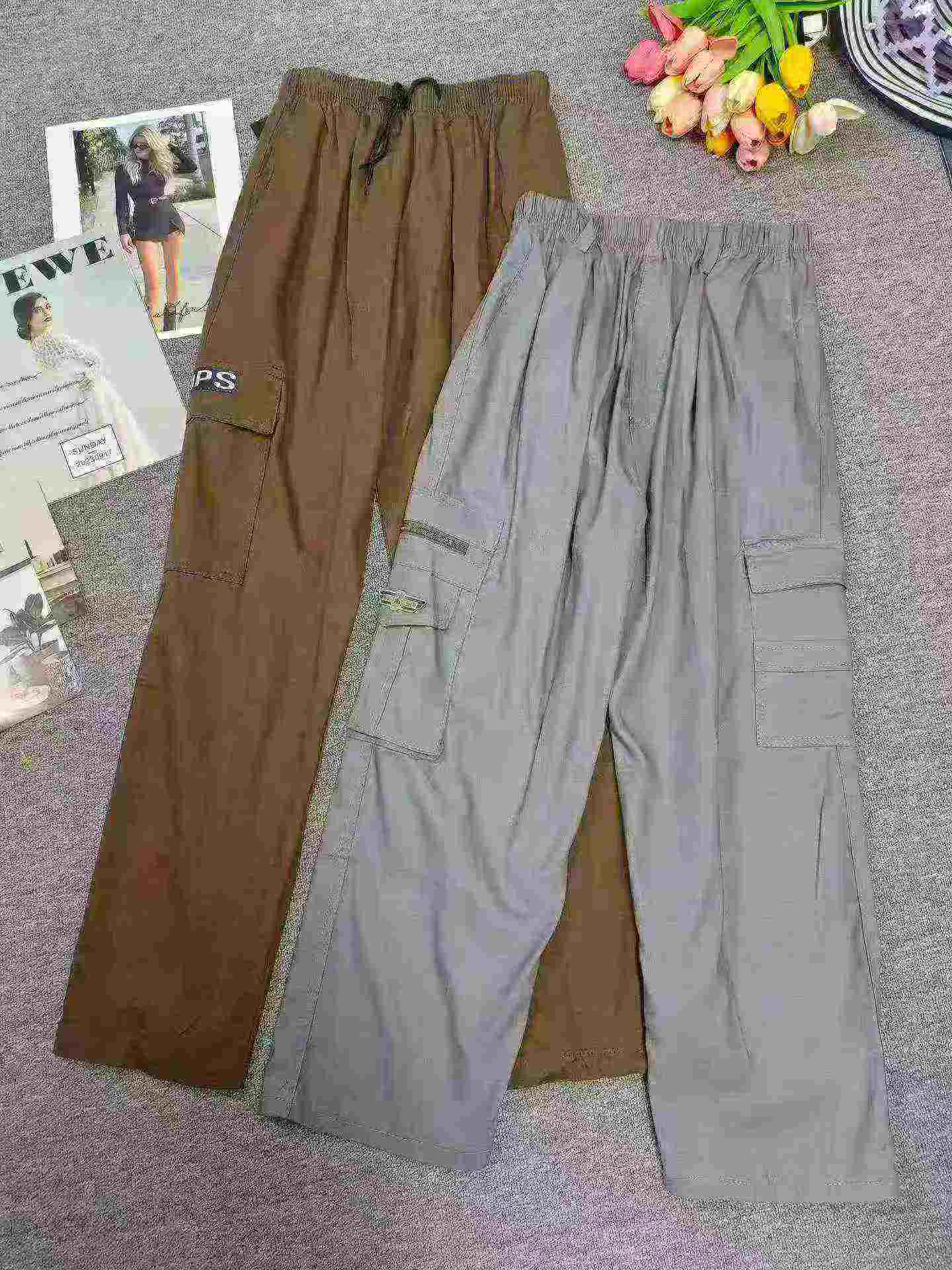 2888 Pieces Cargo Pants Straight & Cuff Sizes XL-3XL Clearance - Image 6