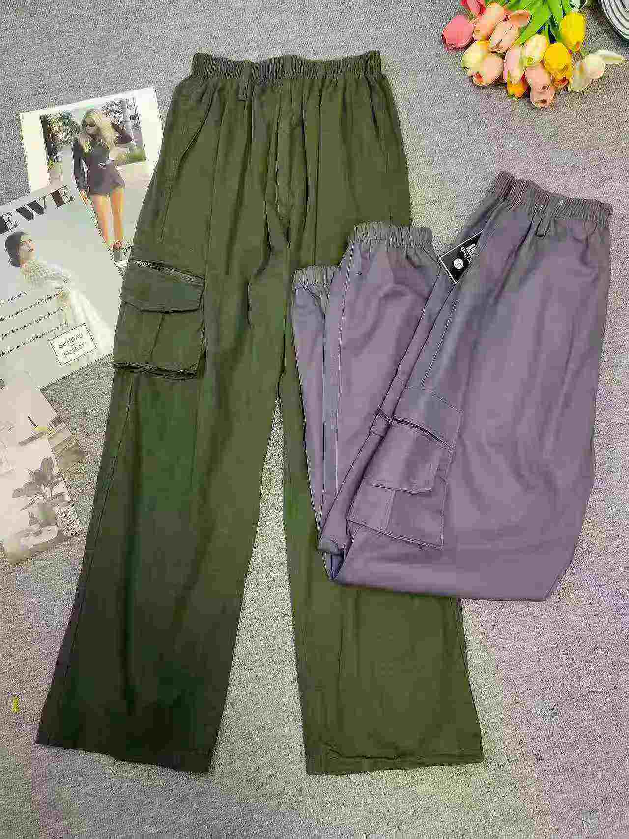 2888 Pieces Cargo Pants Straight & Cuff Sizes XL-3XL Clearance - Image 8