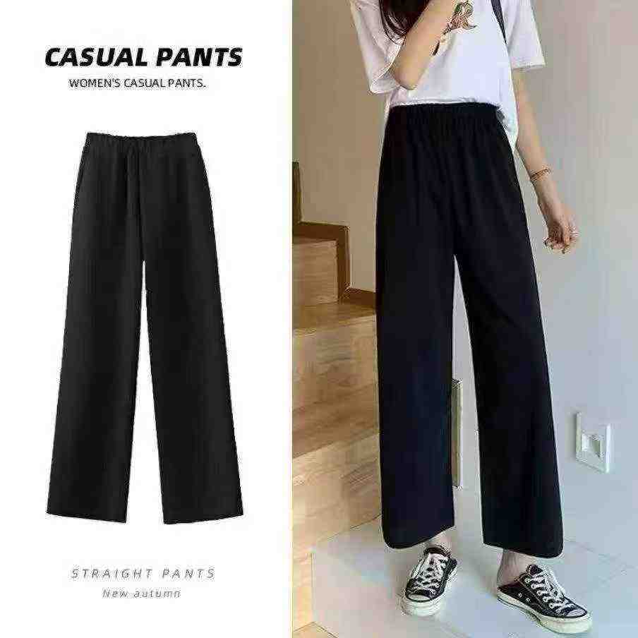 Korean Style Loose Wide-leg Straight Pants, 103 Pcs Clearance - Image 2