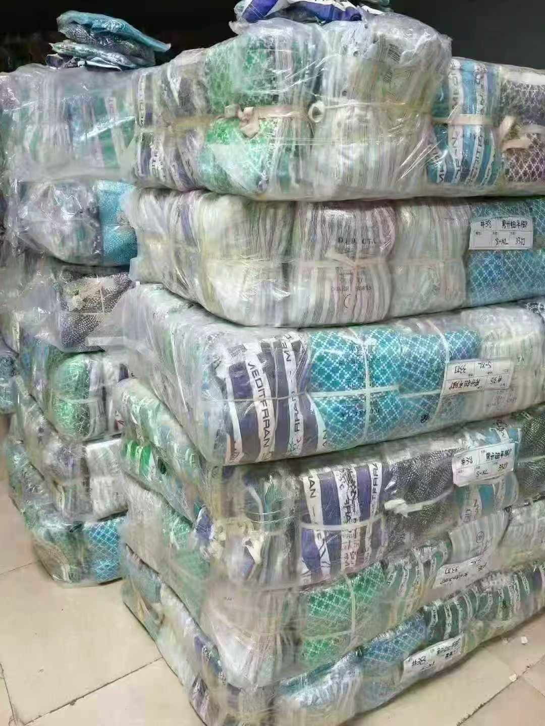 Zaidi ya Vipande 3600 vya Suruali za Boxer za Pamba Zilizokatwa, Ukubwa S-XL, Vipande 12 kwa Kila Fungu, Zimefungwa Kila Moja Kando - Image 1