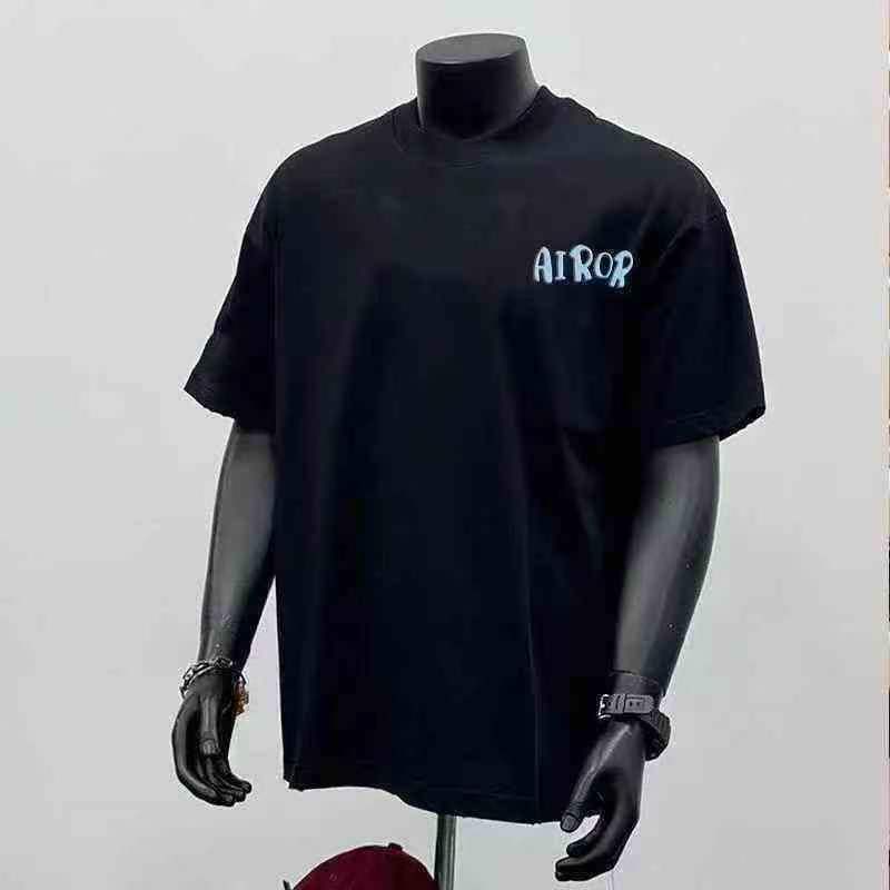2026 Nova Camiseta Masculina Hip Hop de Gola Redonda e Manga Curta, 2 Cores, Cerca de 1350 Peças - Image 1