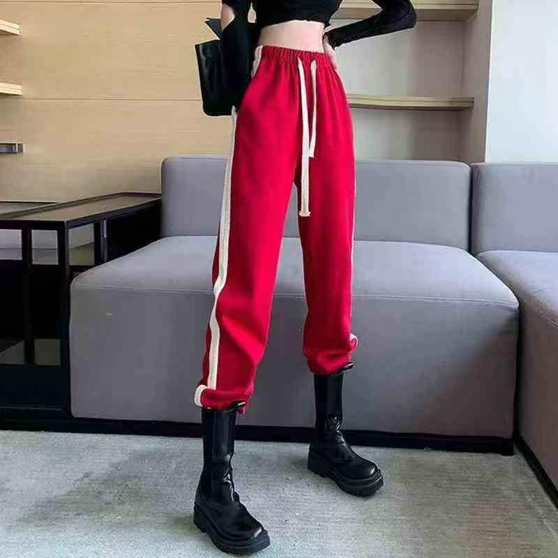 Sekitar 800 Potong Celana Harem Cropped Longgar Gaya High Street Wanita Koleksi Musim Panas Baru - Image 1