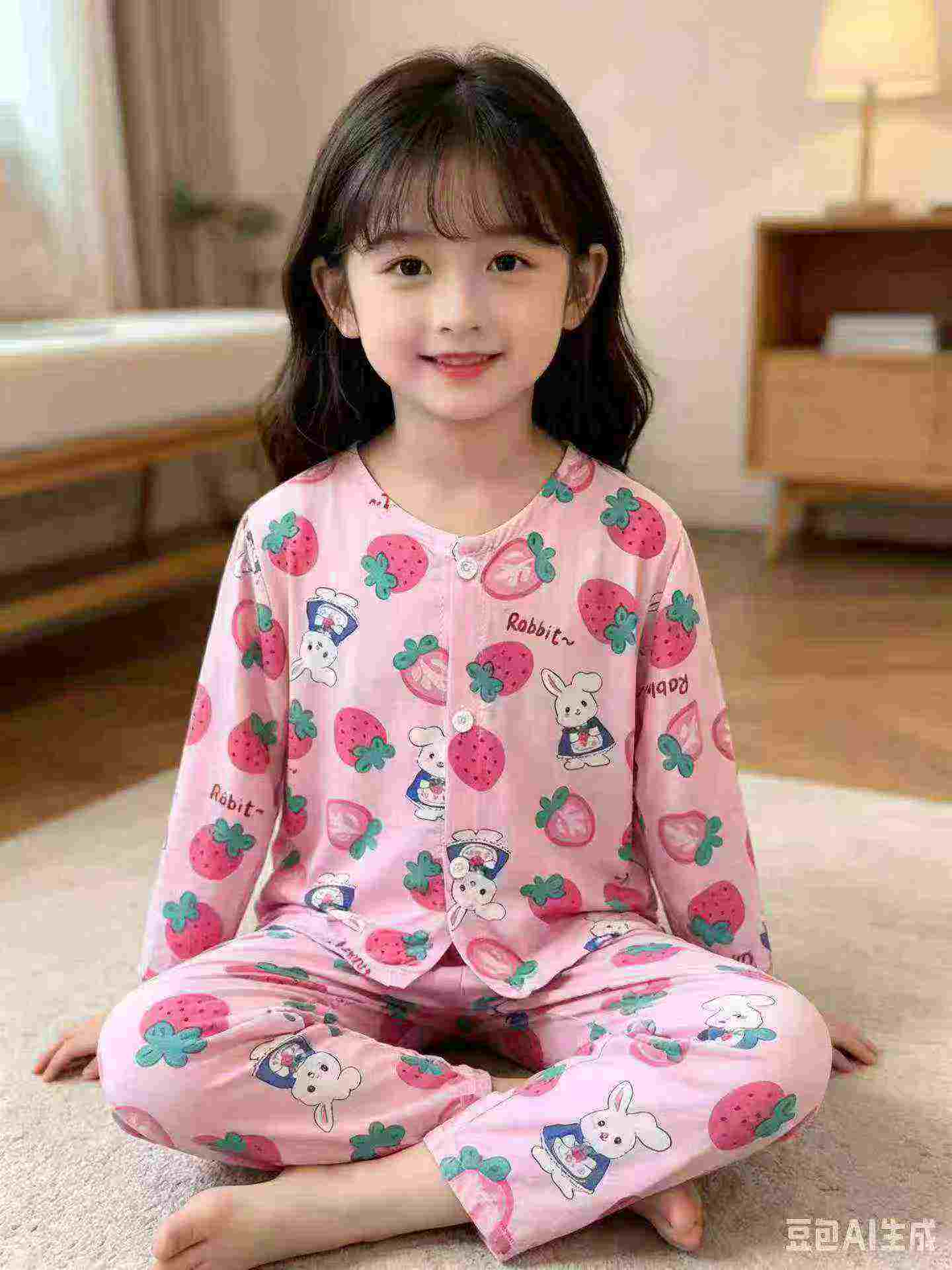 Unisex Baby Kids Cotton Pajama Set 640 Sets - Image 1