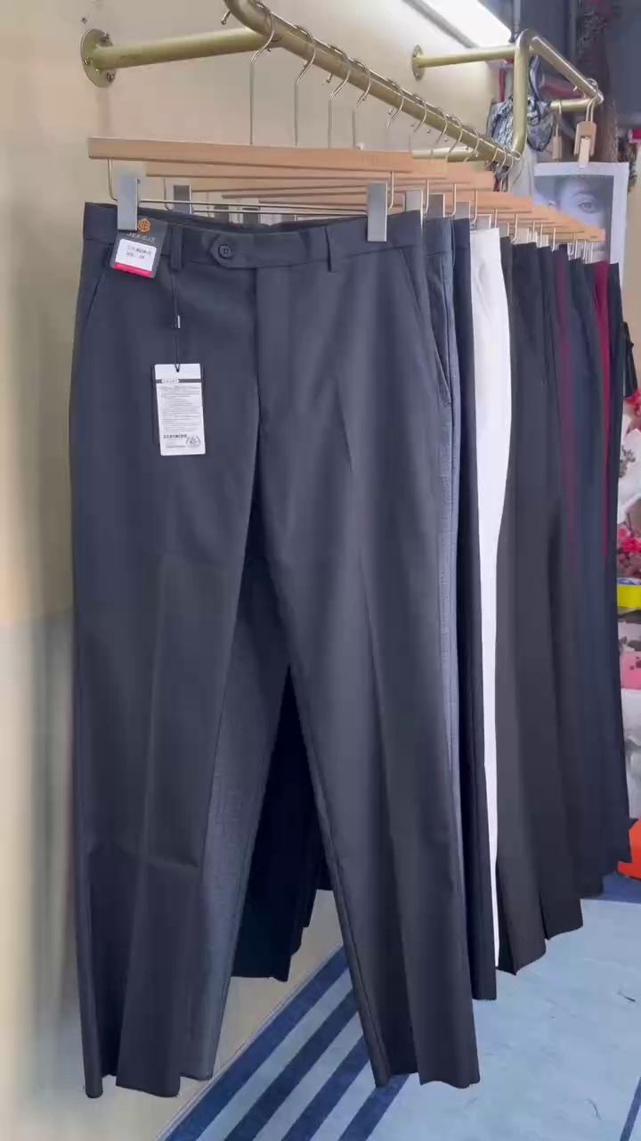 Factory Off-shelf Men's Dress Pants, Individual Pack, Size 28-46, 1000 Pcs - Image 1