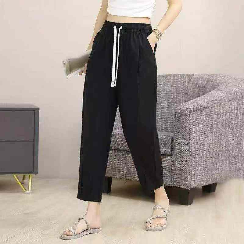 Japanese Trendy Washed Cotton Street Wide Leg Casual Pants, 1000 PCS, S-2XL, 2 Colors - Image 1