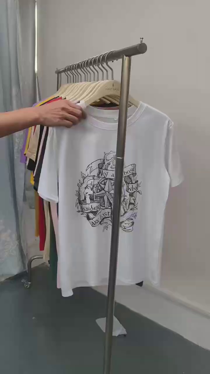 13500 Pcs Casual Loose Printed T-Shirts - Image 1