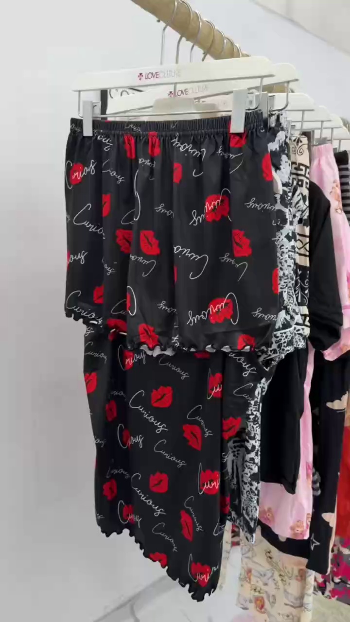 5972 Pcs Amazon European American Printed Loose Loungewear Sets - Image 1