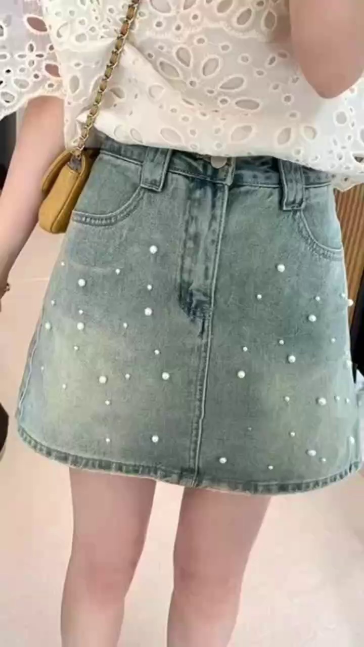 About 360pcs Plus Size Women's Denim Shorts & Skirts - Image 1