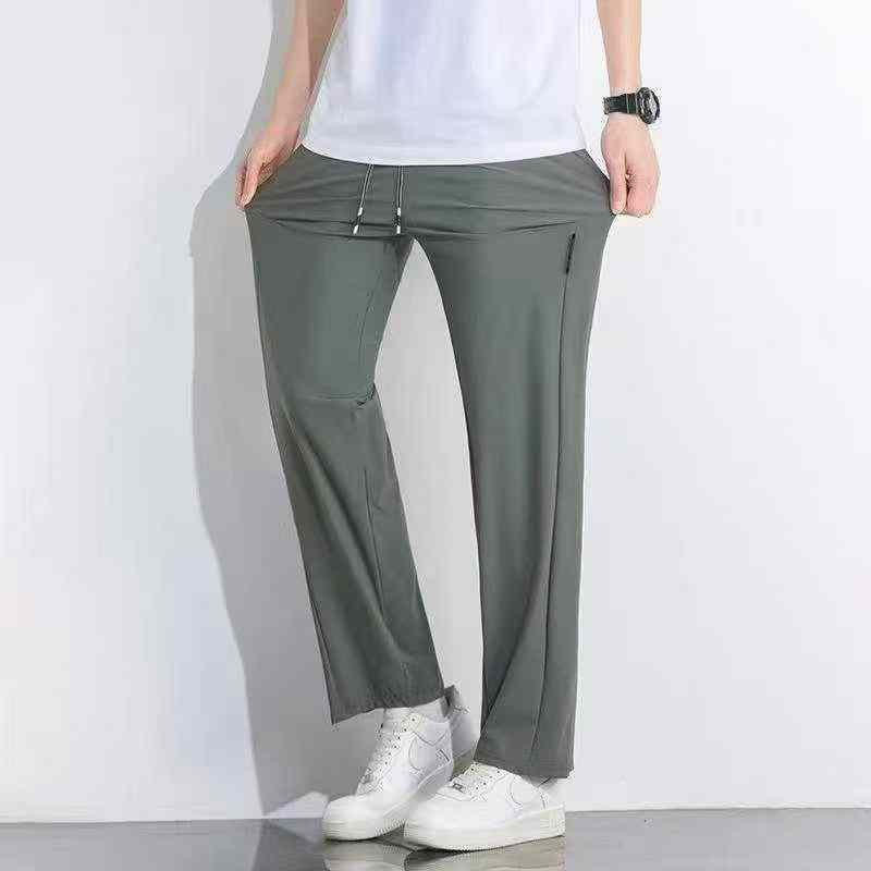 Summer New Men's Stretch Elastic Waist Casual Pants, Size M-5XL, 1140 Pieces, Individual Packing - Image 1