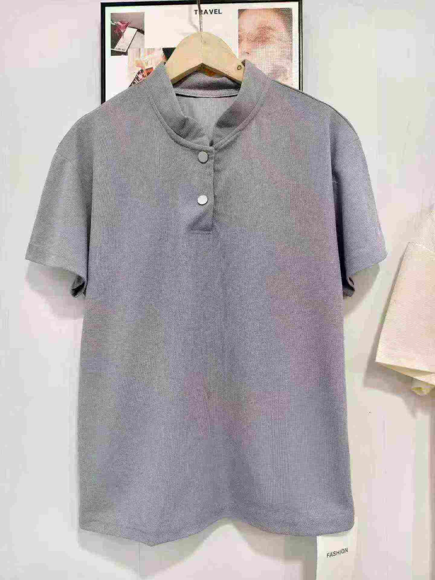 360 Peças de Camisas Polo Waffle de Verão - Image 1