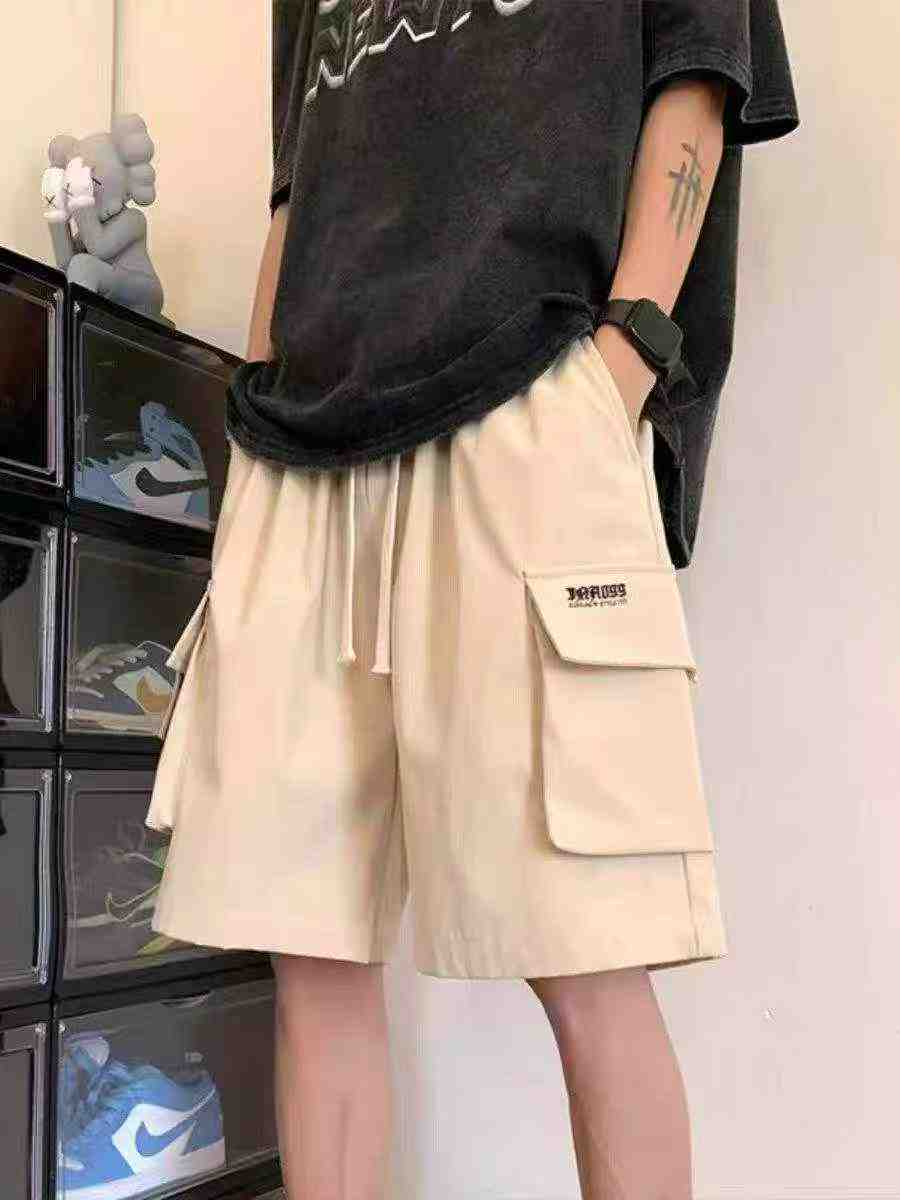 Men's Summer Casual Big Pocket Cargo Shorts Loose Plus Size Quick Dry 2067 Pieces - Image 1
