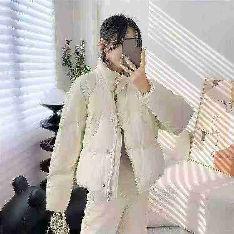 5701 Pcs Women's Short Hooded Loose Winter Padded Coat - Image 1