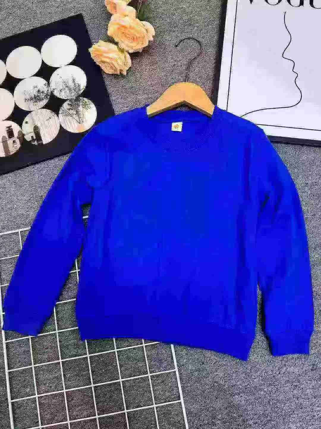 2174 Pieces Solid Plain Cotton Kids Sweatshirts - Image 1