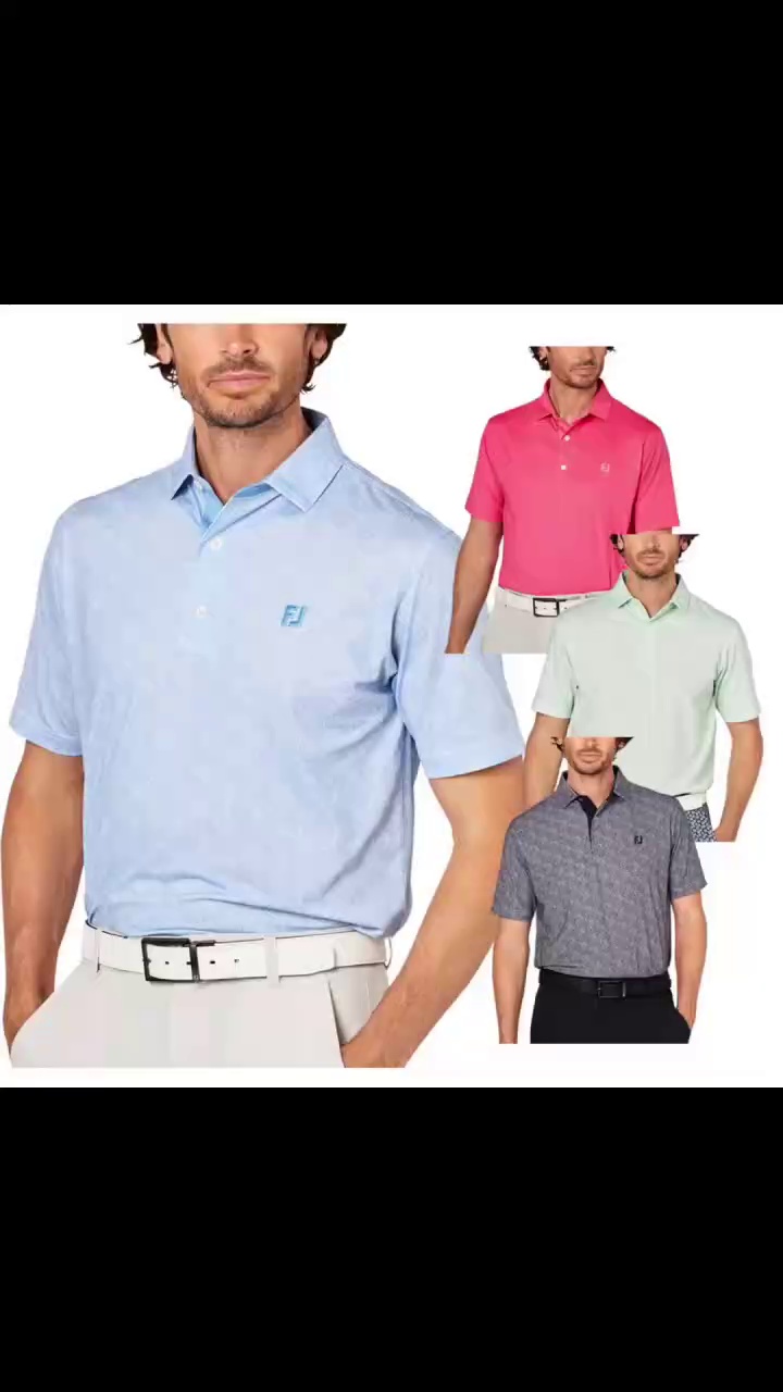 About 480 Pieces Men's Business American Oversize Original Polo Shirts Stock Clearance - Image 1