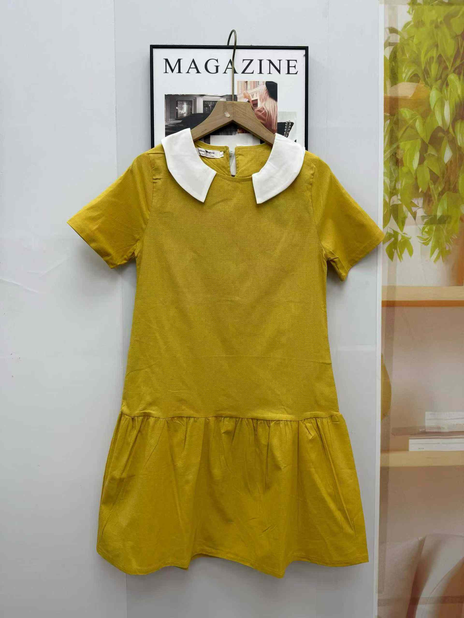 Liquidación Vestidos de Sirena de Verano para Mujer con Cuello de Muñeca Francés, Talla M-XL, 480 Piezas - Image 1
