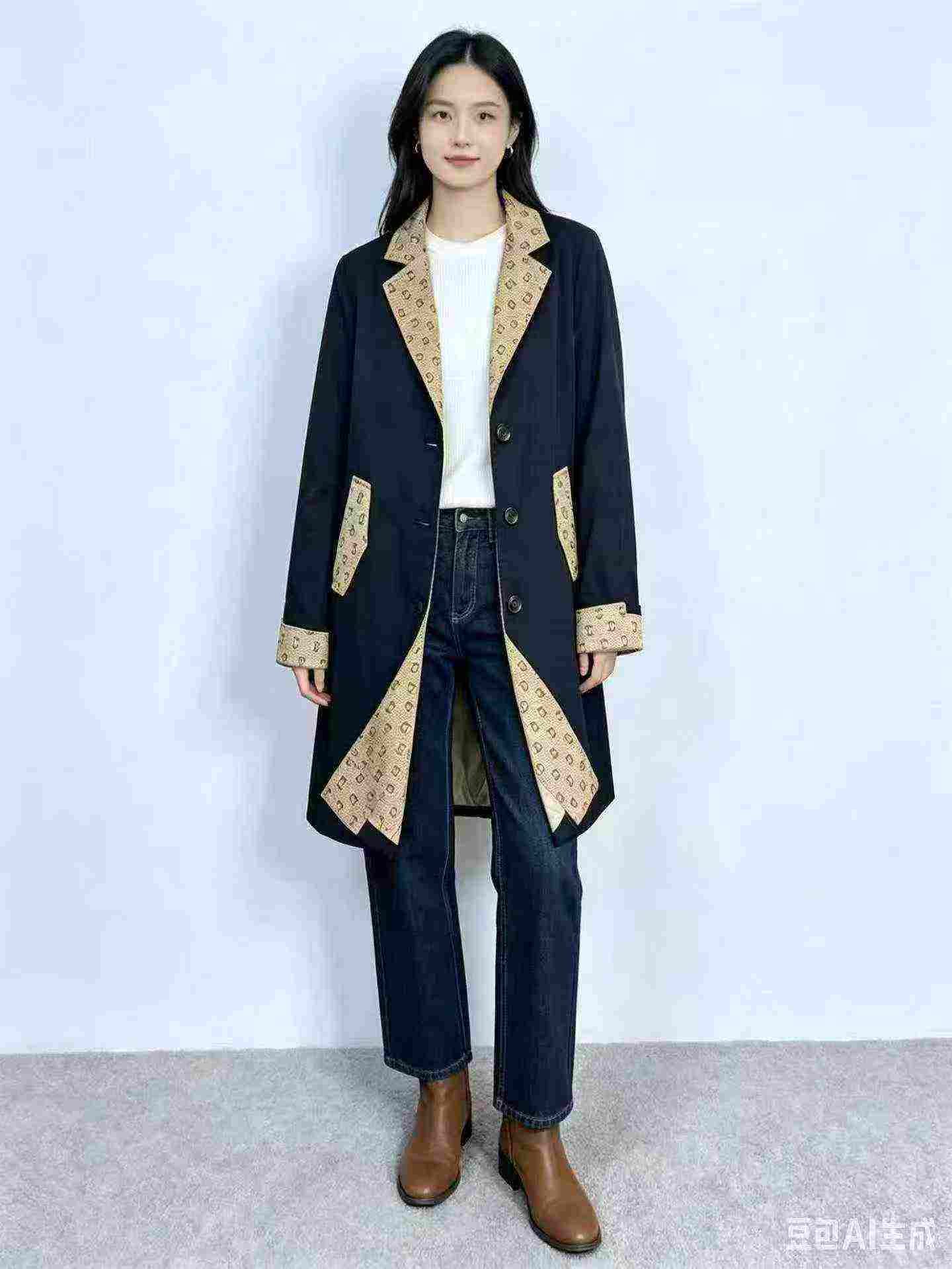 Brand Women's Trench Coats, About 1100 Pieces, Sizes S M L - Image 1