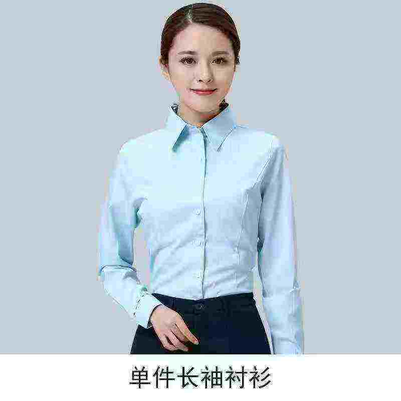514件女式加绒长袖衬衫 - Image 1