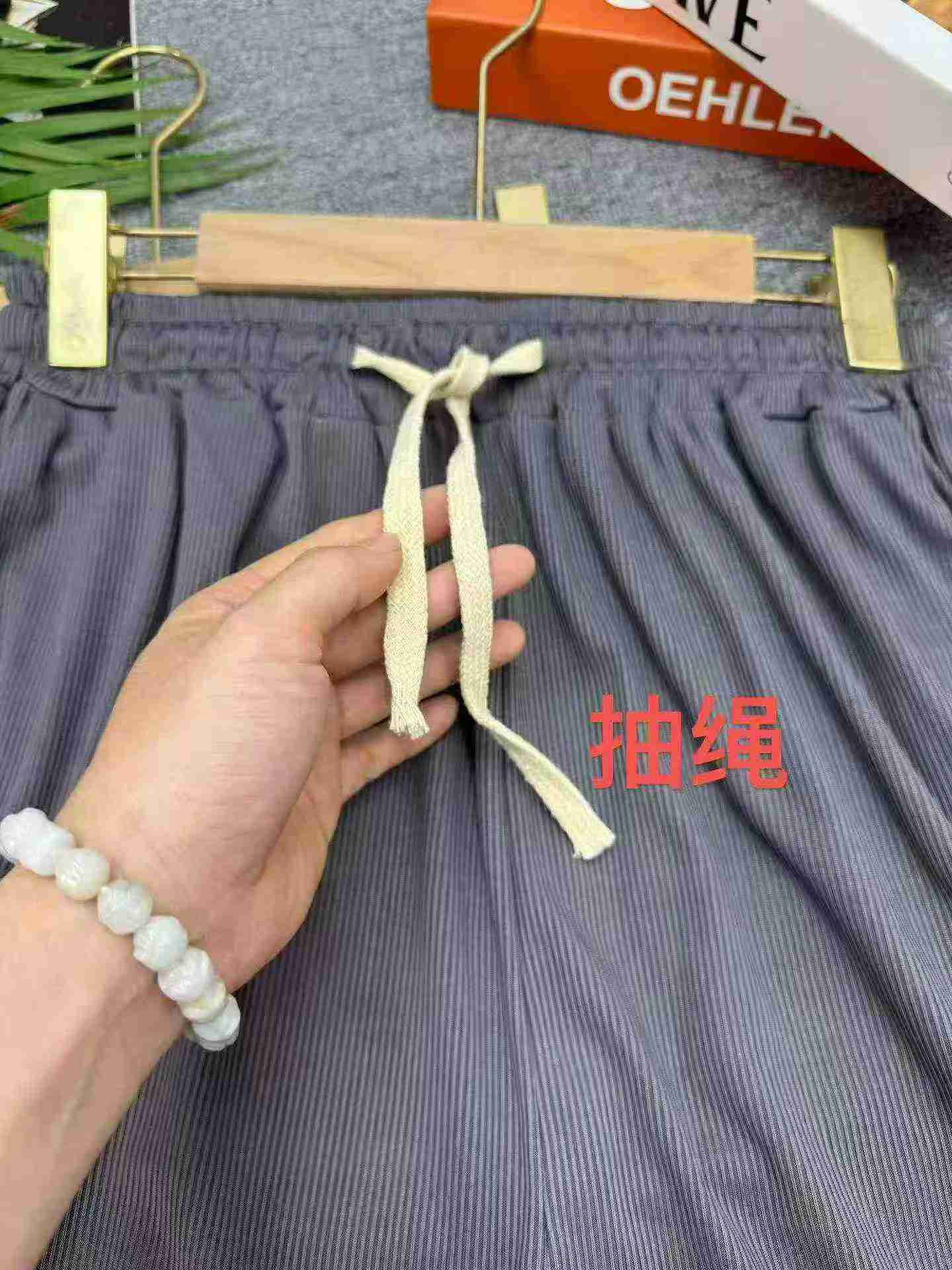 Men's Loose Thin Ice Silk Casual Sports Shorts, 2876PCS, Size M-5XL, Individual Packaging - Image 1
