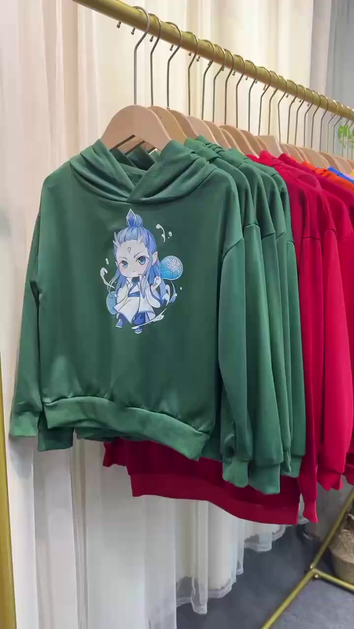Aproximadamente 3500 piezas de nuevas sudaderas con capucha para niños 2026, prendas superiores infantiles para primavera y otoño - Image 2