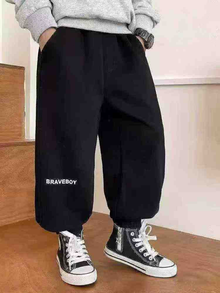 496PCS Kids Casual Cotton Blend Sweatpants - Image 1