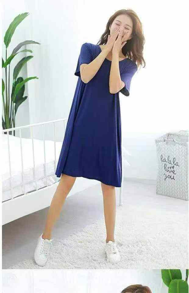 630 Pcs Loose Modal Women's Dresses - Image 1