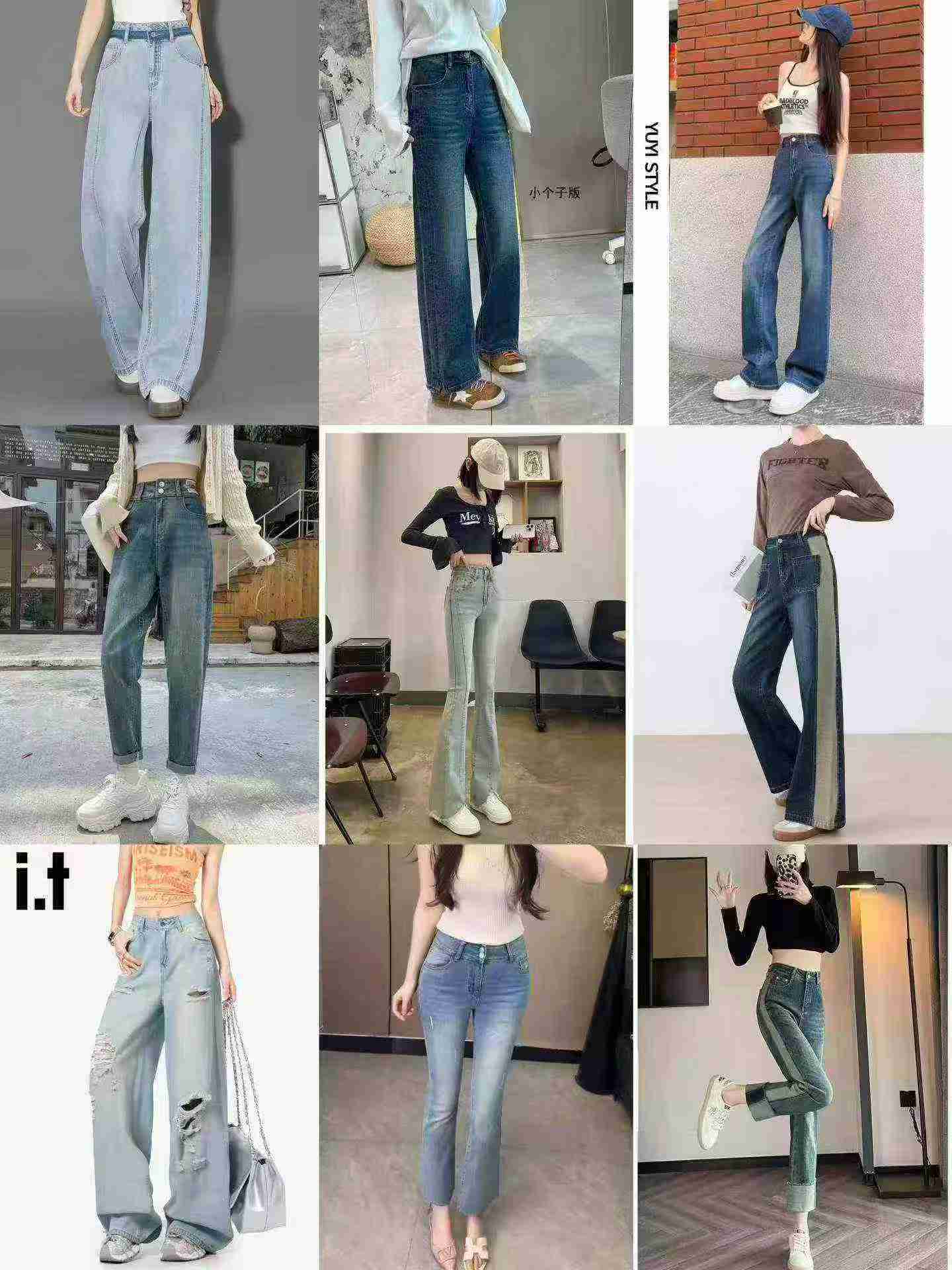 About 3500 Pcs High Quality Mixed Women's Denim Jeans Bulk Clearance - Image 1
