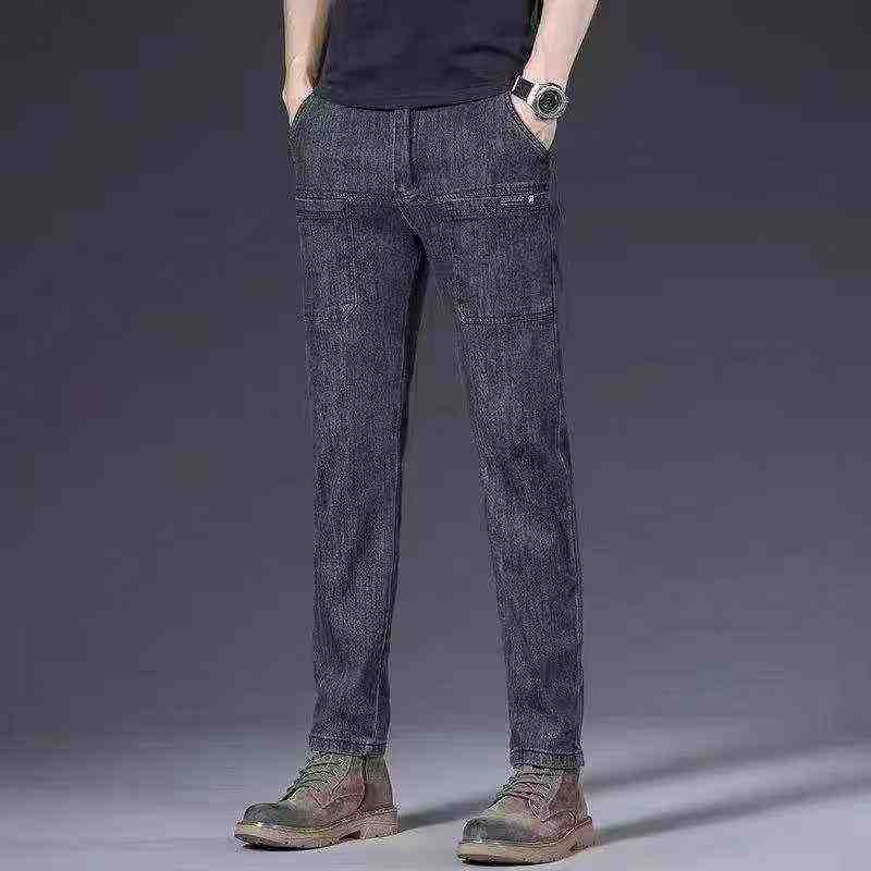 Men's Trendy 6-Pocket Slim Skinny Jeans 122 Pieces - Image 1