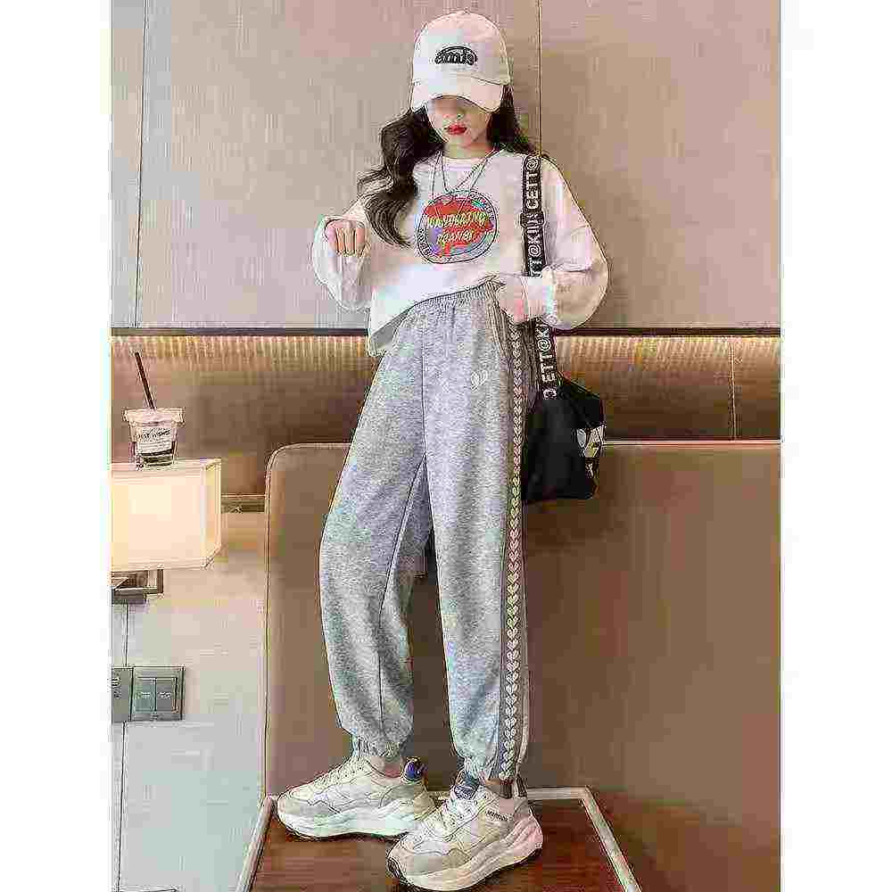 About 1000 Pcs High Quality Fleece Lined Big Kids Winter Casual Sweatpants - Image 1