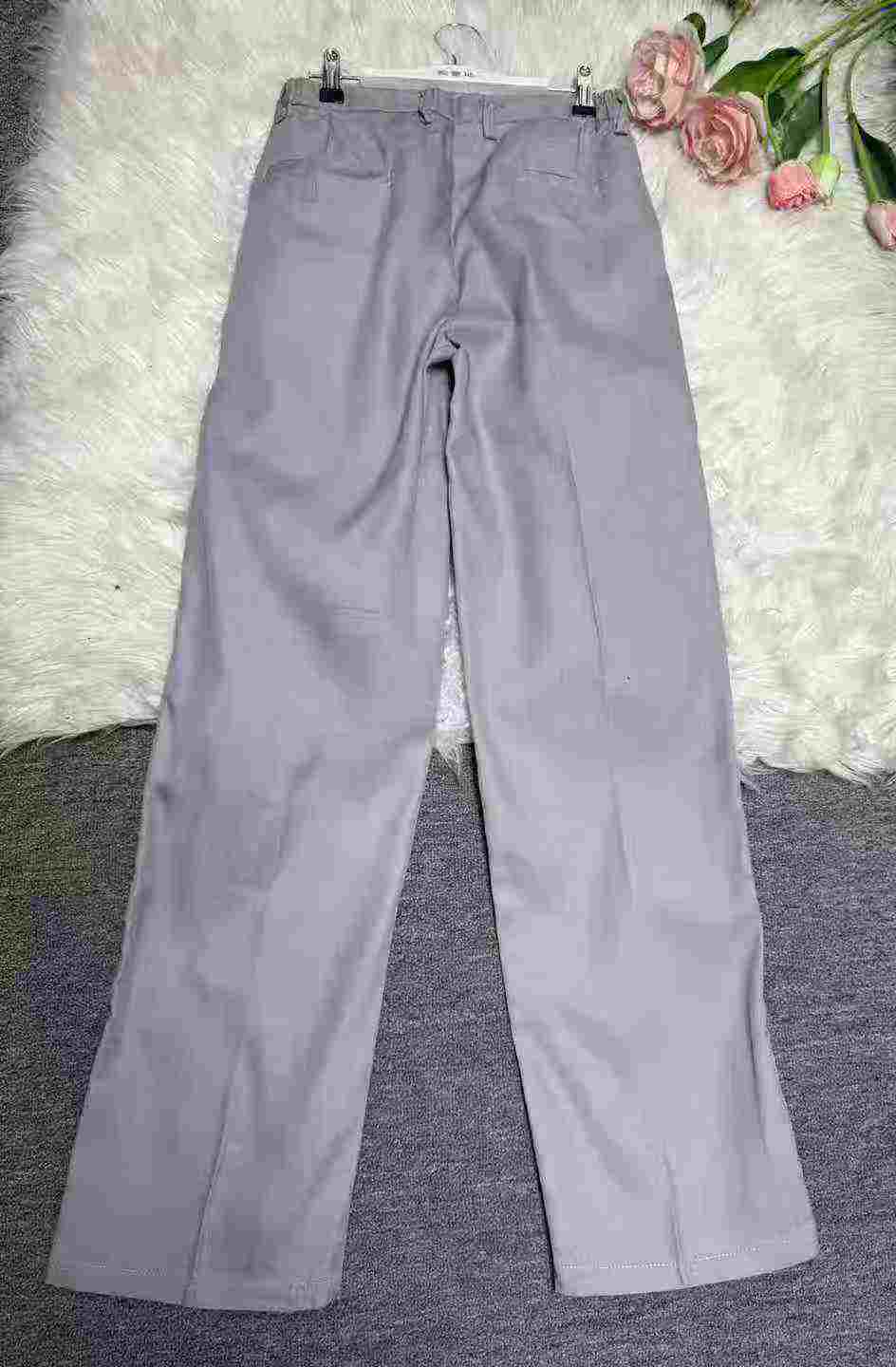 About 300pcs Spring Summer Unisex Work Pants With Side Pockets - Image 1