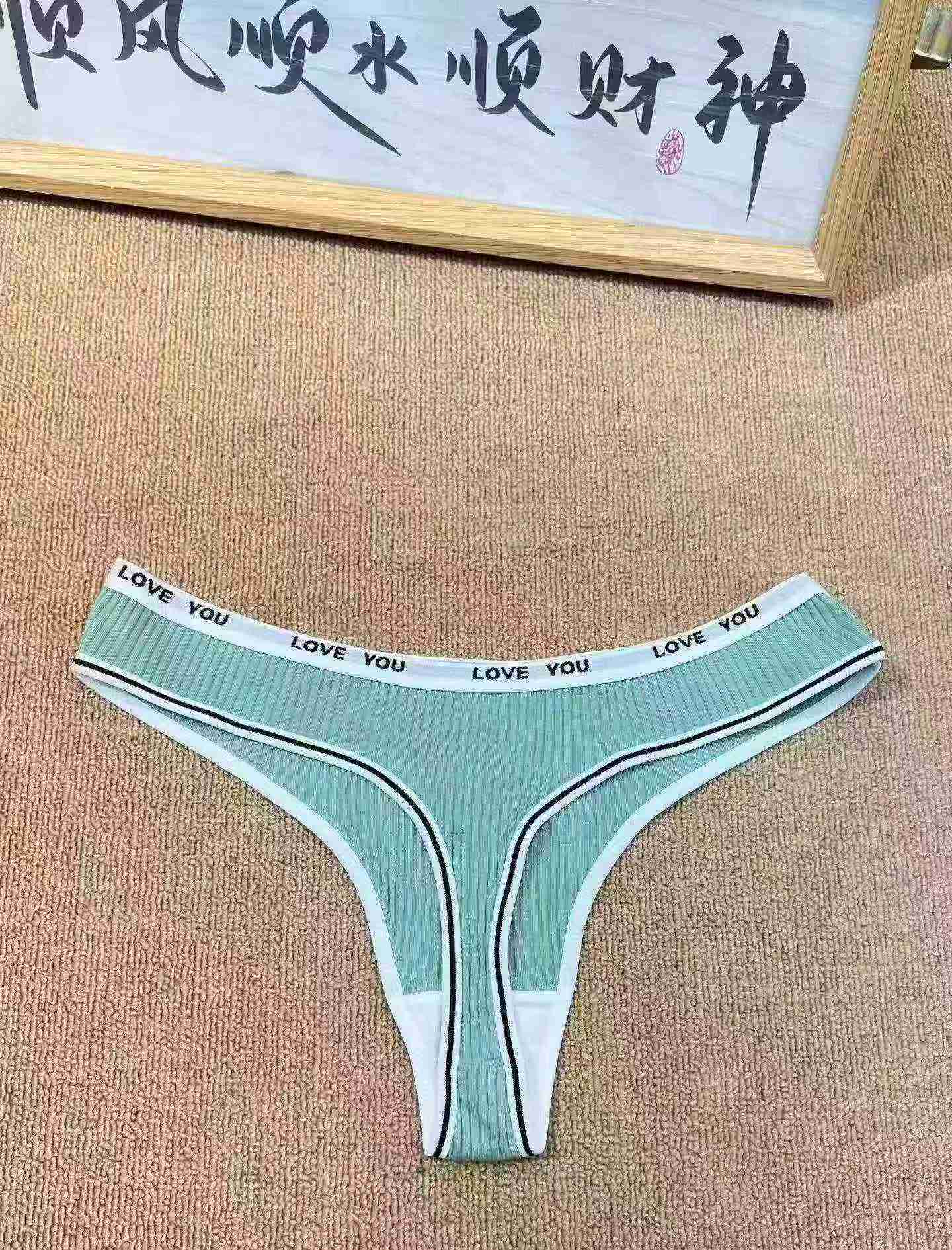 Women's Cotton Thongs, Over 300pcs, Size S-L, 20pcs Per Pack Clearance - Image 1